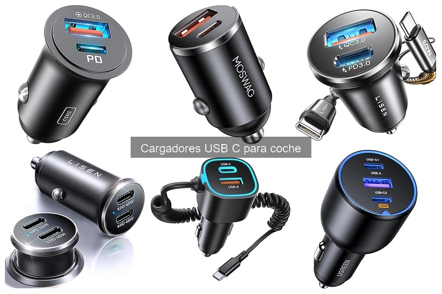 Dónde comprar cargadores USB C para coche: precios y ofertas