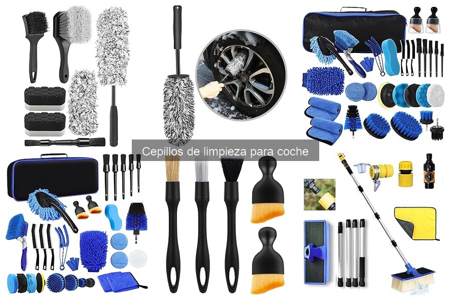 Dónde comprar cepillos de limpieza para coche a buen precio