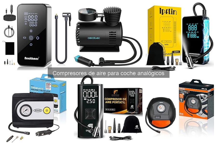 Dónde comprar compresores de aire analógicos para coche