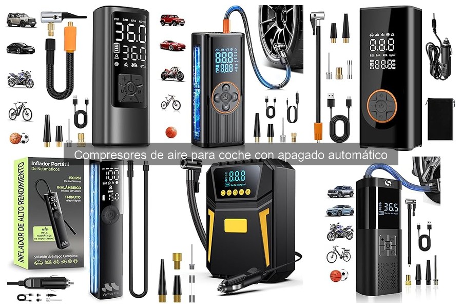Dónde comprar compresores de aire para coche con apagado automático