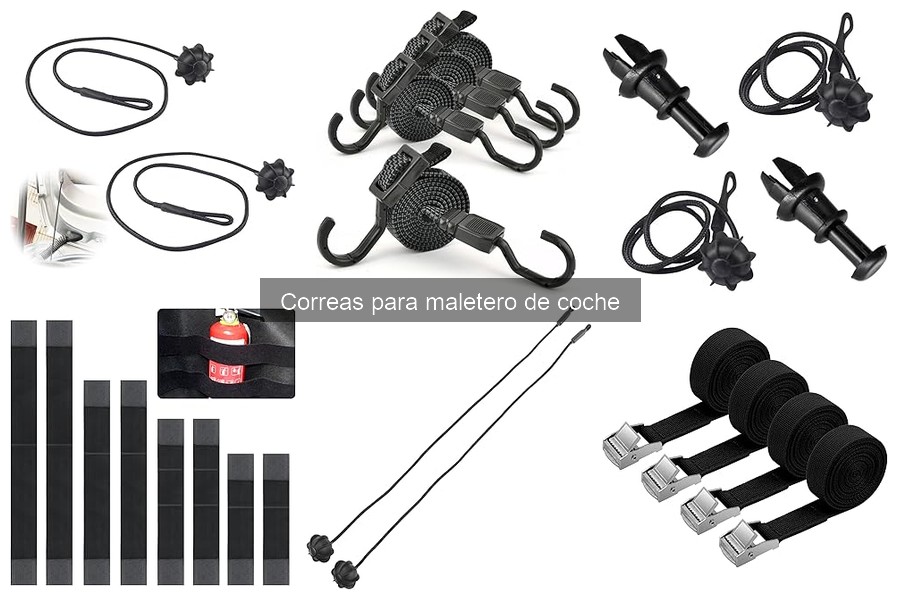 Dónde comprar correas para maletero de coche fácilmente