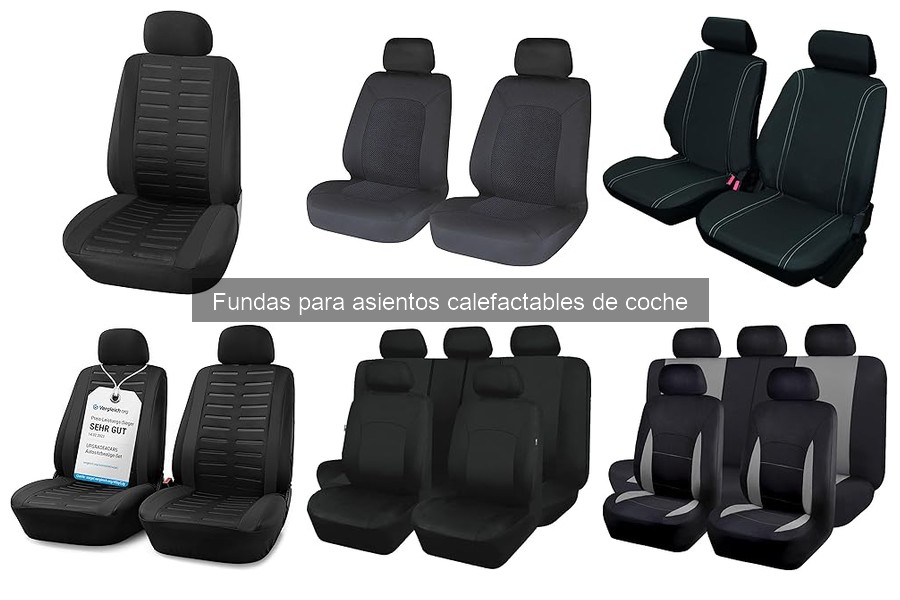 Dónde comprar fundas calefactables para asientos de coche