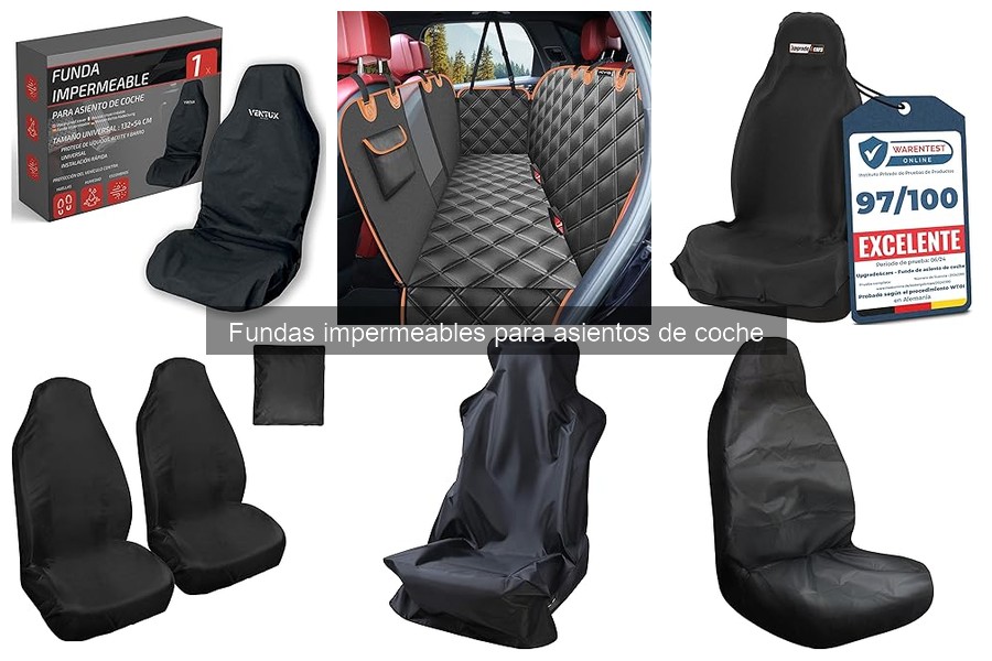 Dónde comprar fundas impermeables para asientos de coche