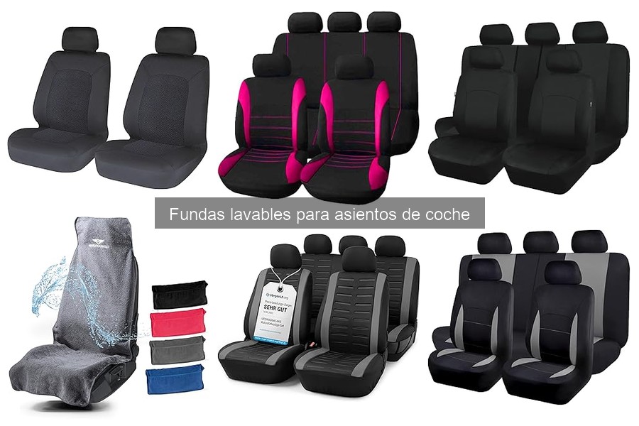 Dónde comprar fundas lavables para asientos de coche