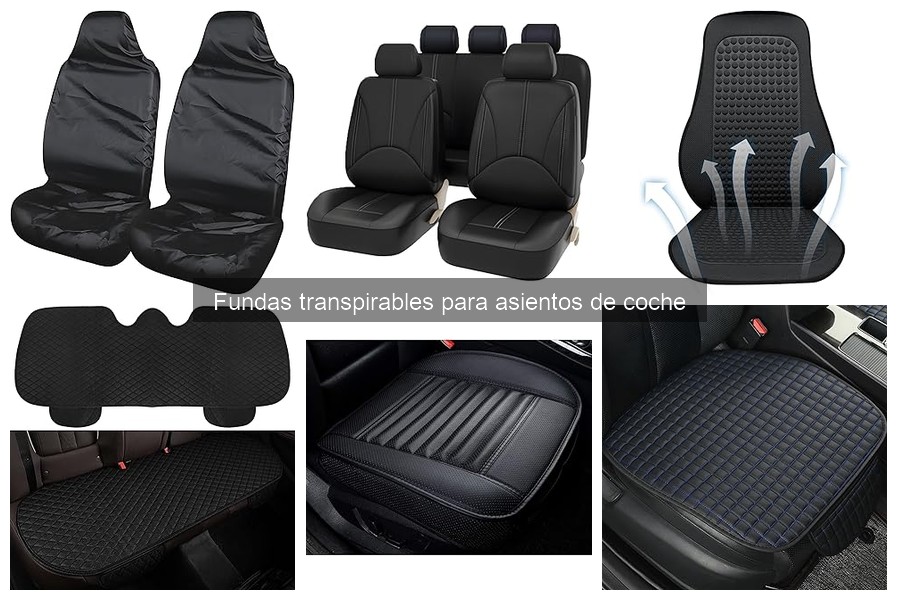 Dónde comprar fundas transpirables para asientos de coche