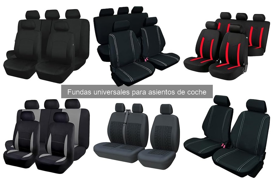 Dónde comprar fundas universales para asientos de coche
