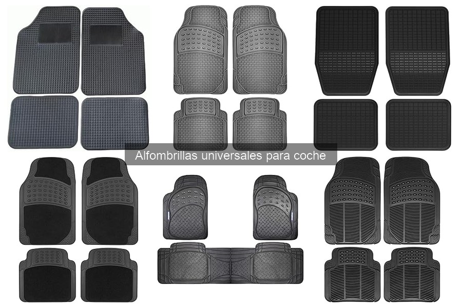 Dónde comprar las mejores alfombrillas universales para coche