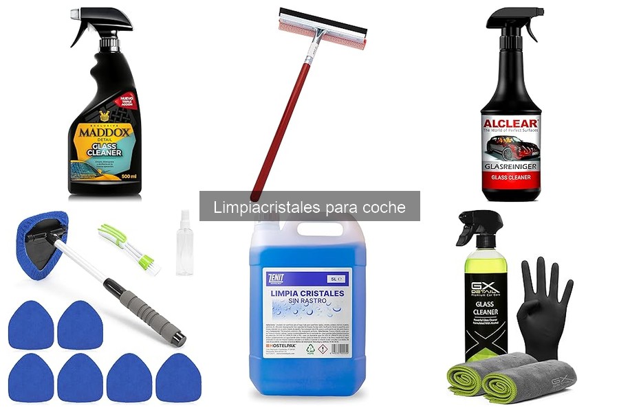Dónde comprar limpiacristales para coche al mejor precio