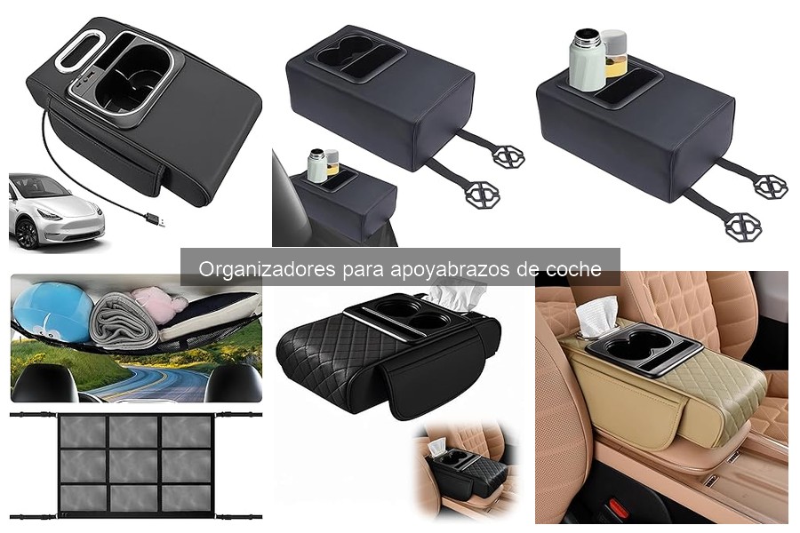 Dónde comprar organizadores para apoyabrazos de coche