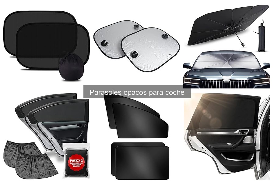 Dónde Comprar Parasoles Opacos para Coche: Guía y Precios