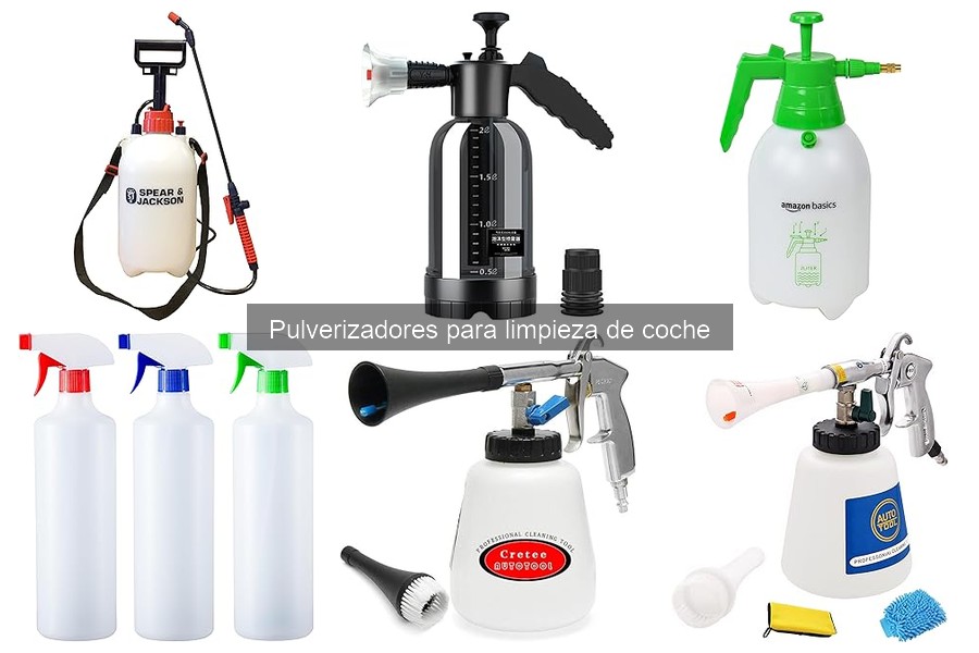 Dónde comprar pulverizadores para limpieza de coche a buen precio