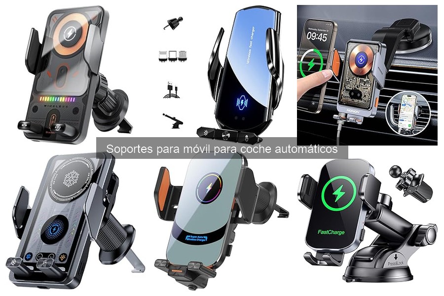 Dónde comprar soportes automáticos para móvil para coche