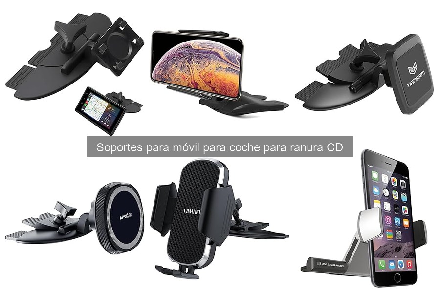 Dónde Comprar Soportes para Móvil en Ranura CD para Coche