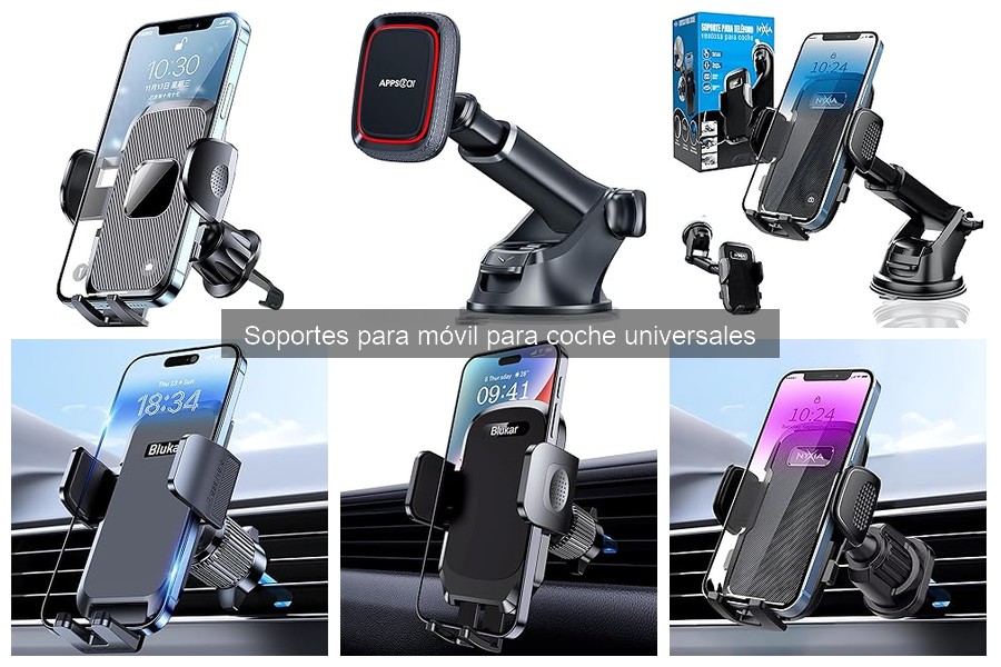 Dónde comprar soportes para móvil para coche en 2023