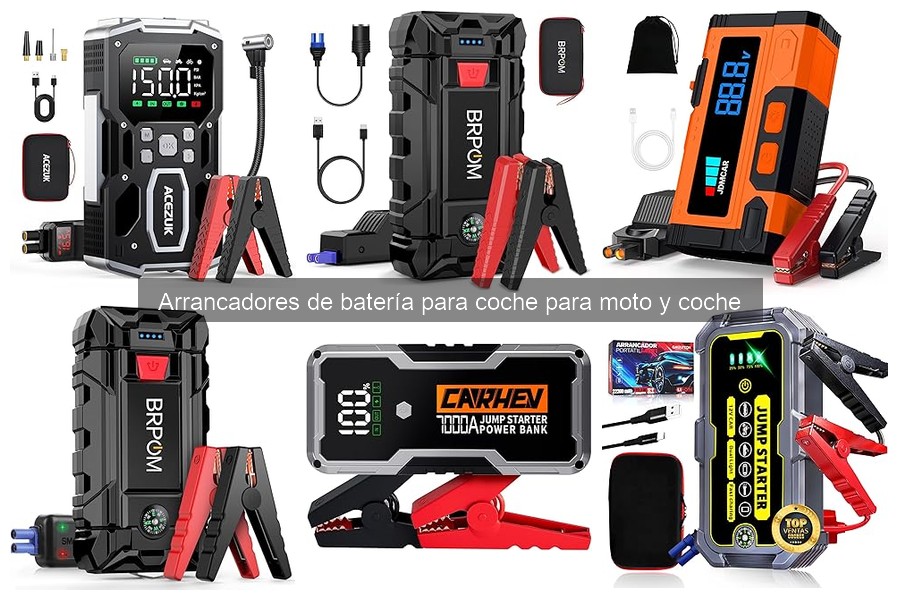 Dónde comprar un arrancador de batería barato para coche y moto