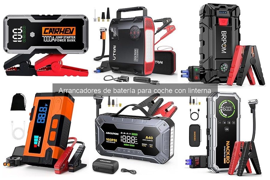 Dónde comprar un arrancador de batería para coche con linterna