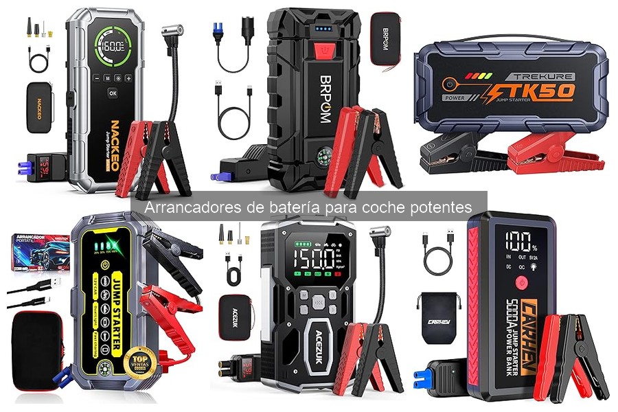Dónde comprar un arrancador de batería para coche potente