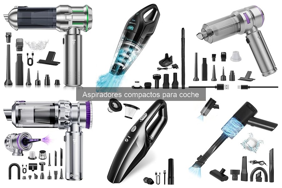 ** Dónde comprar un aspirador compacto para coche: las mejores opciones
