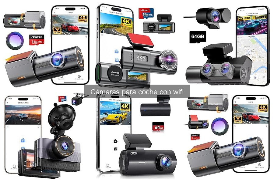 Dónde comprar una cámara para coche con wifi fácilmente