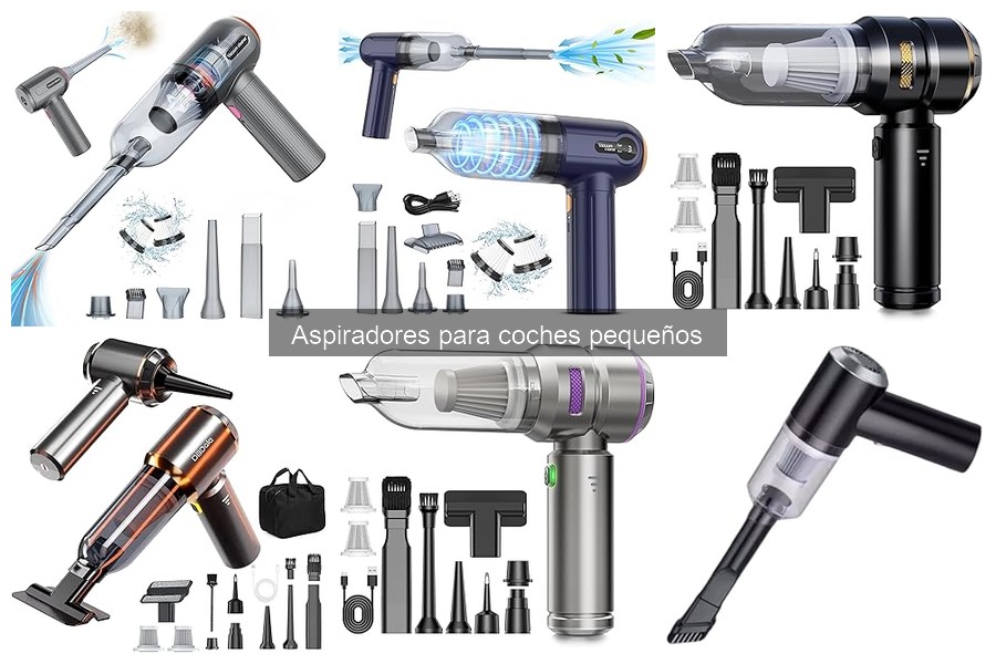 Eficacia de los Aspiradores Portátiles en Coches Pequeños