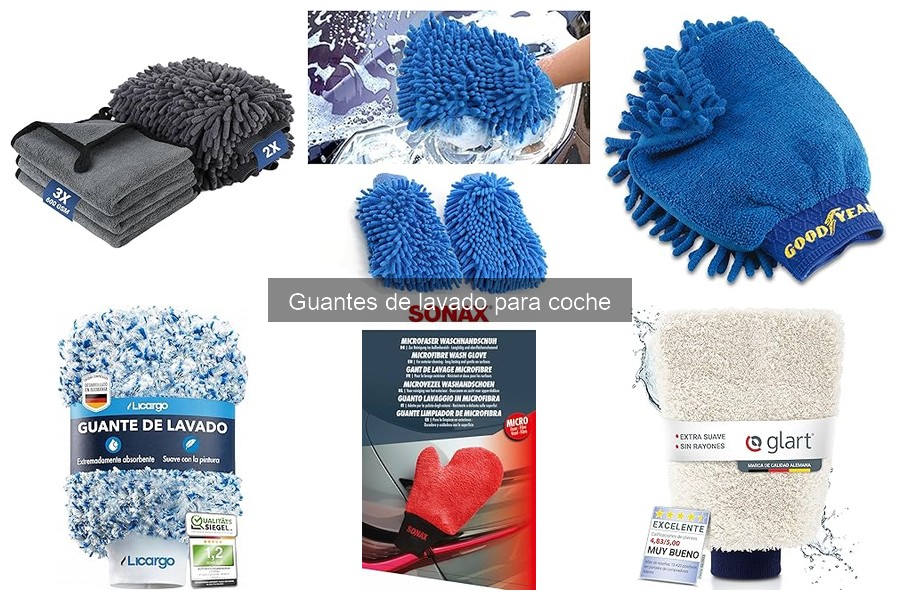 Elige el Tamaño Perfecto de Guantes de Lavado para Coche