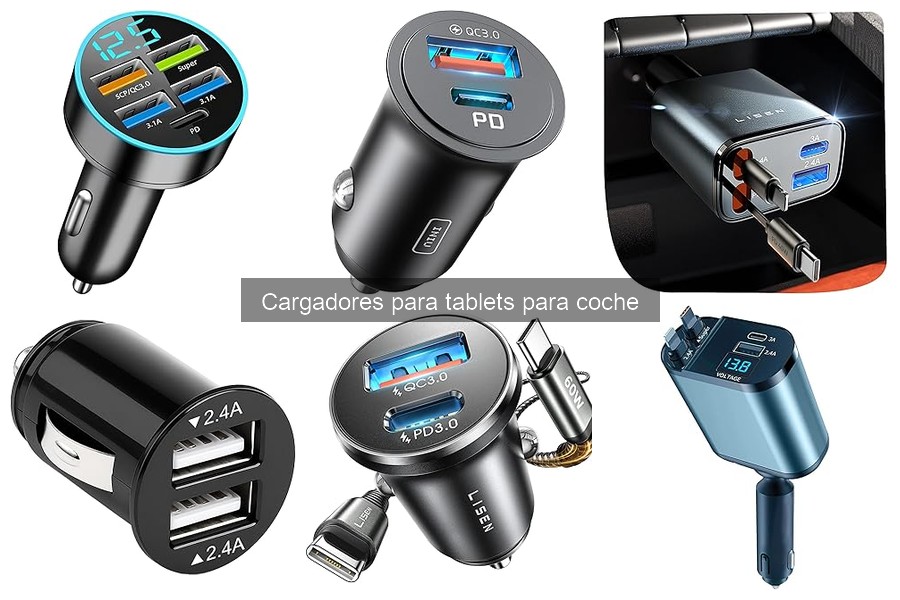 Encuentra los mejores precios en cargadores para tablets de coche