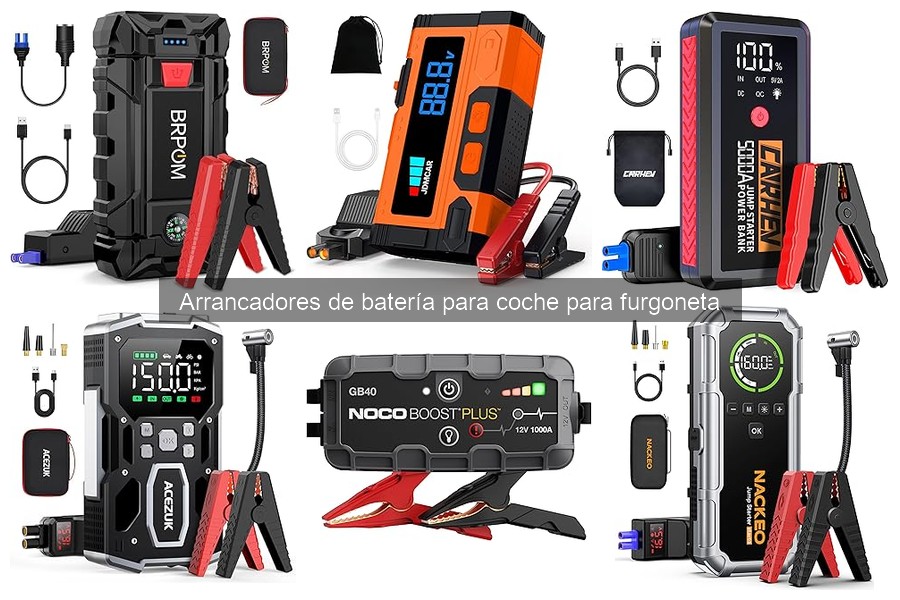Errores comunes al comprar un arrancador de batería para furgoneta