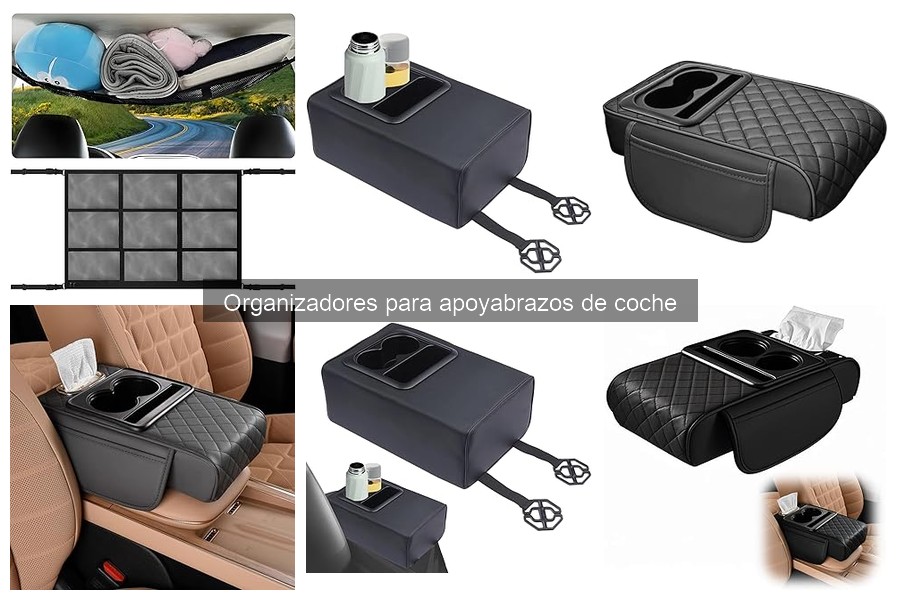 Errores comunes al elegir organizadores para apoyabrazos de coche