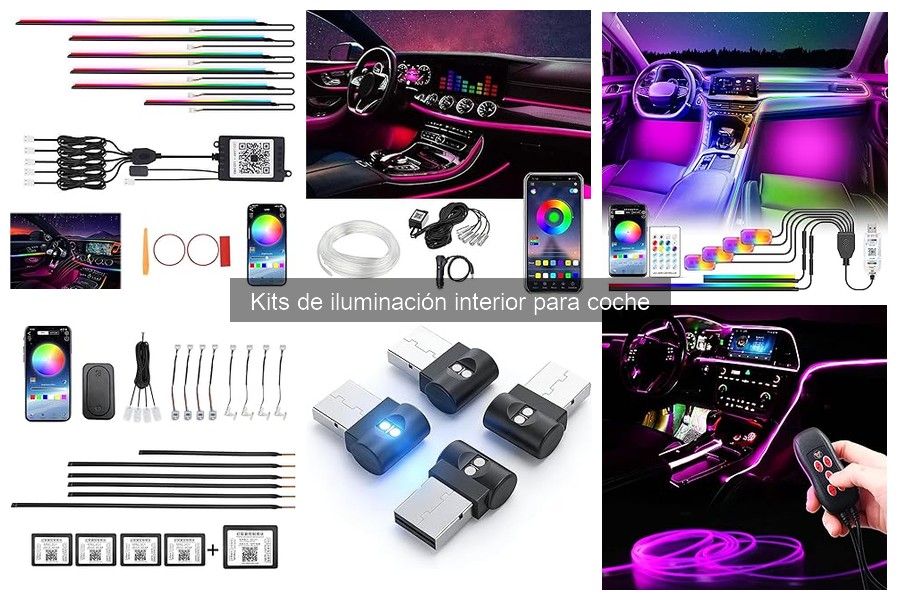 Errores comunes al instalar kits de iluminación interior para coche