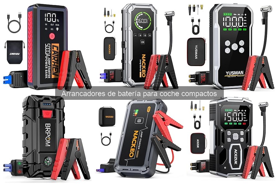Errores comunes al usar arrancadores de batería compactos