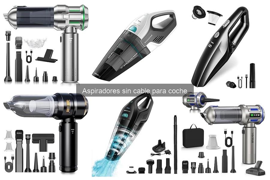 Errores comunes al usar aspiradores sin cable para coche