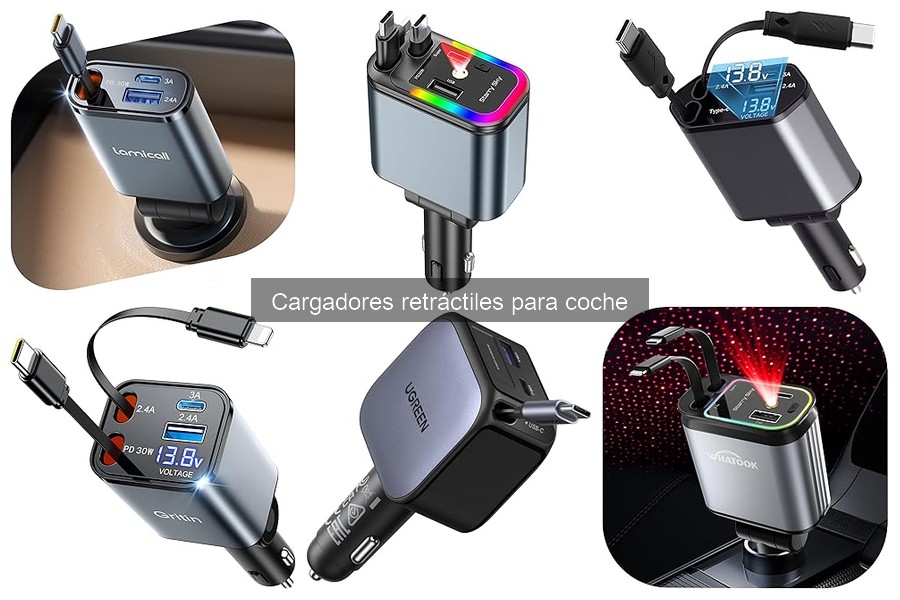 Errores comunes al usar cargadores retráctiles para coche