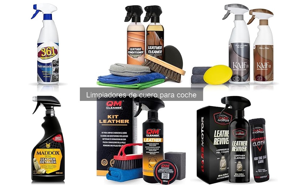 Errores comunes al usar limpiadores de cuero para coche