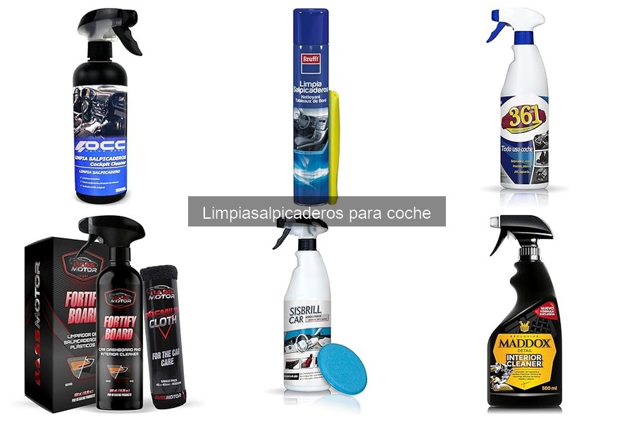 Errores Comunes al Usar Limpiasalpicaderos para Coche