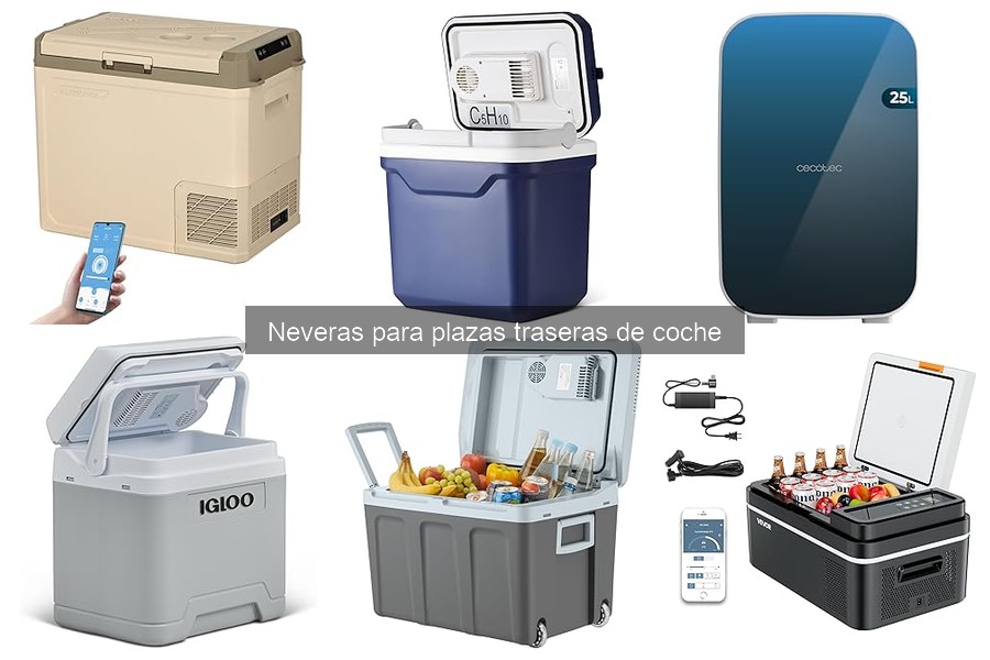 Errores comunes al usar neveras en plazas traseras de coche