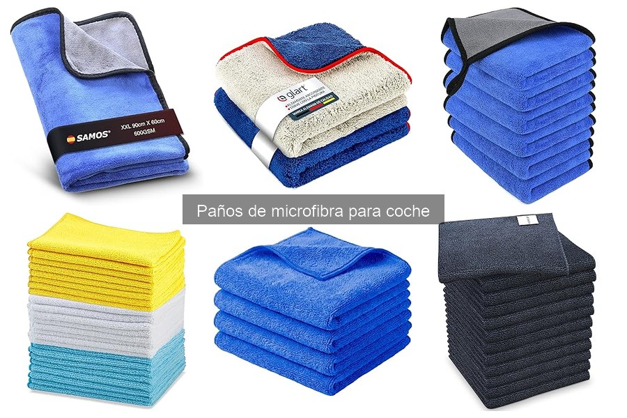Errores comunes al usar paños de microfibra para coche