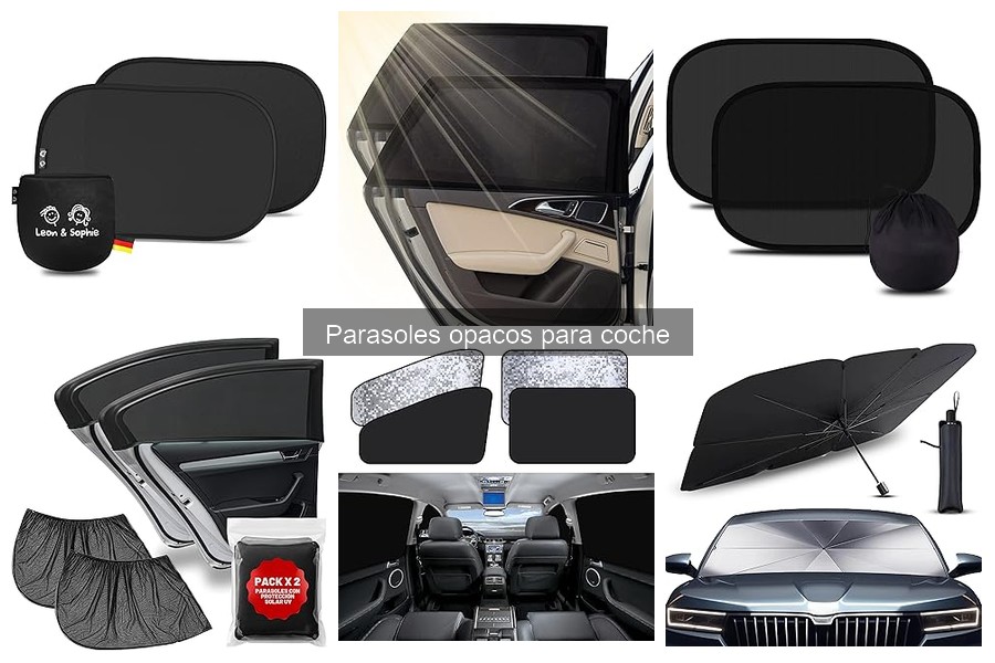 Errores comunes al usar parasoles opacos para coche