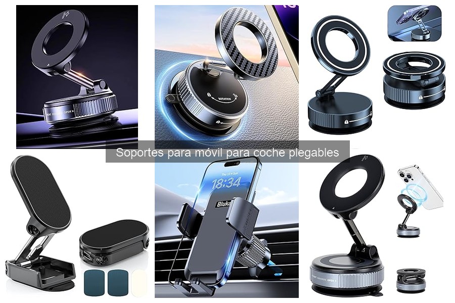 Errores comunes al usar soportes para móvil plegables en coche