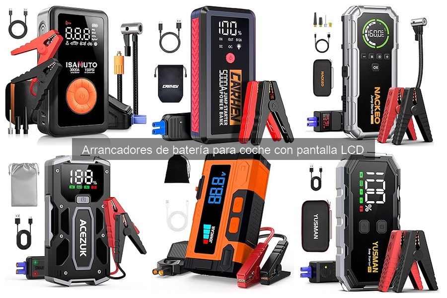 Errores comunes al usar un arrancador de batería con LCD