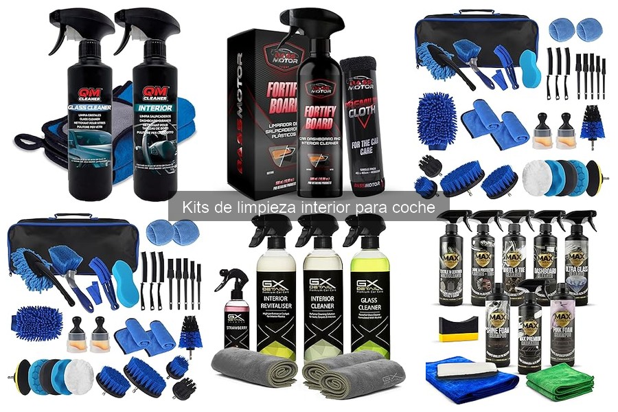 Errores comunes al usar un kit de limpieza interior para coche