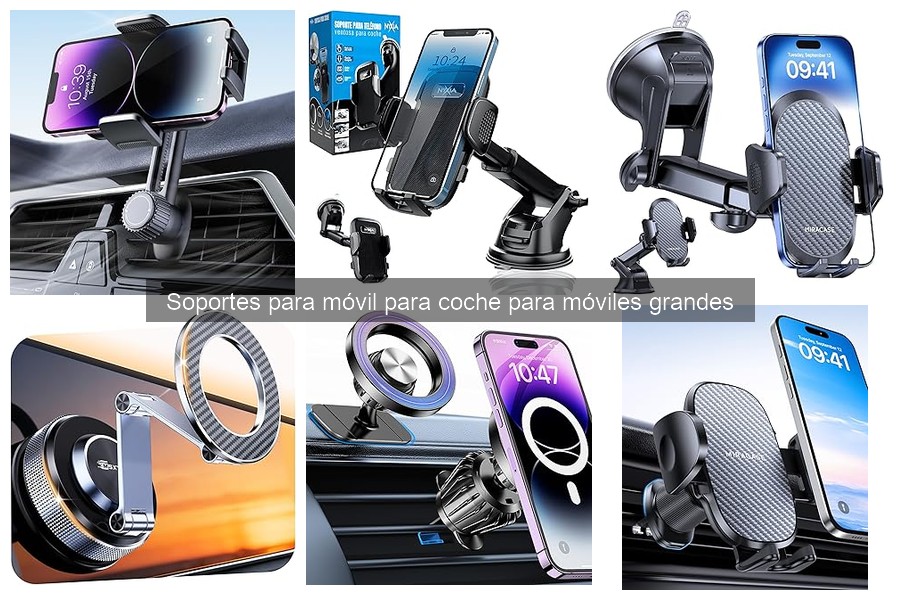 Errores comunes con soportes para móviles en coches