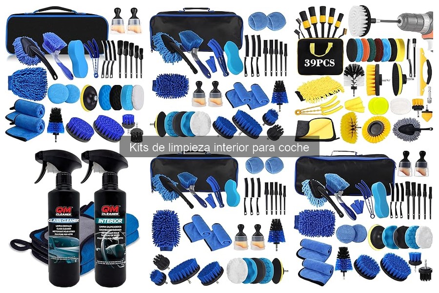 Esenciales en un Kit de Limpieza Interior para Coche