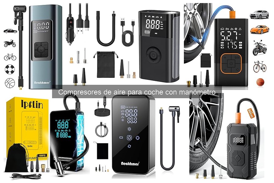 Fiabilidad de los Compresores de Aire para Coche con Manómetro