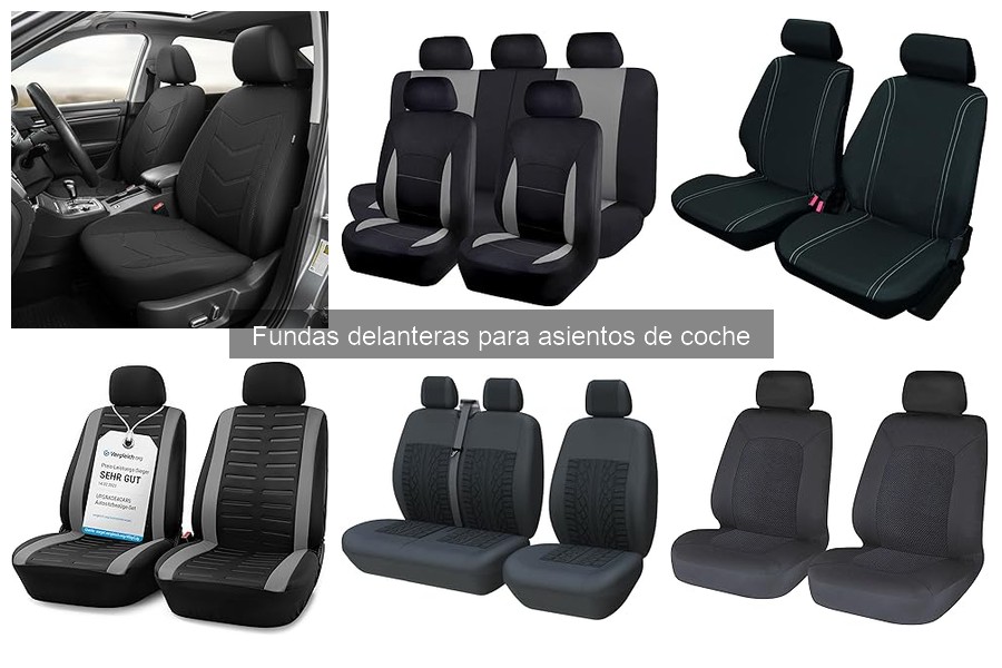 Fundas Delanteras para Asientos de Coche: Impermeables y Térmicas