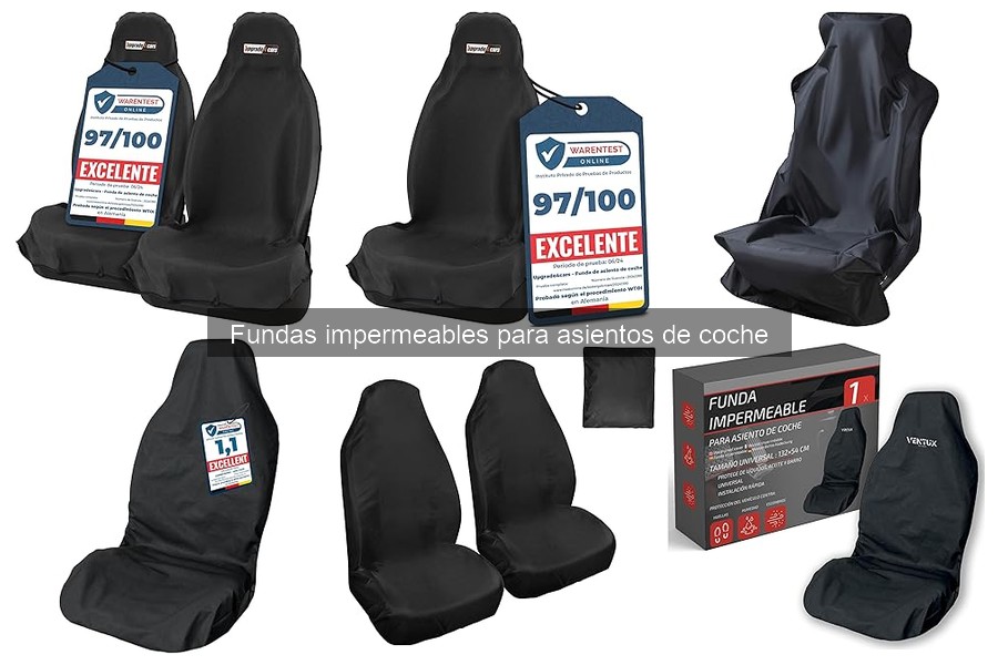 Fundas impermeables para asientos de coche: ¿funcionan realmente?