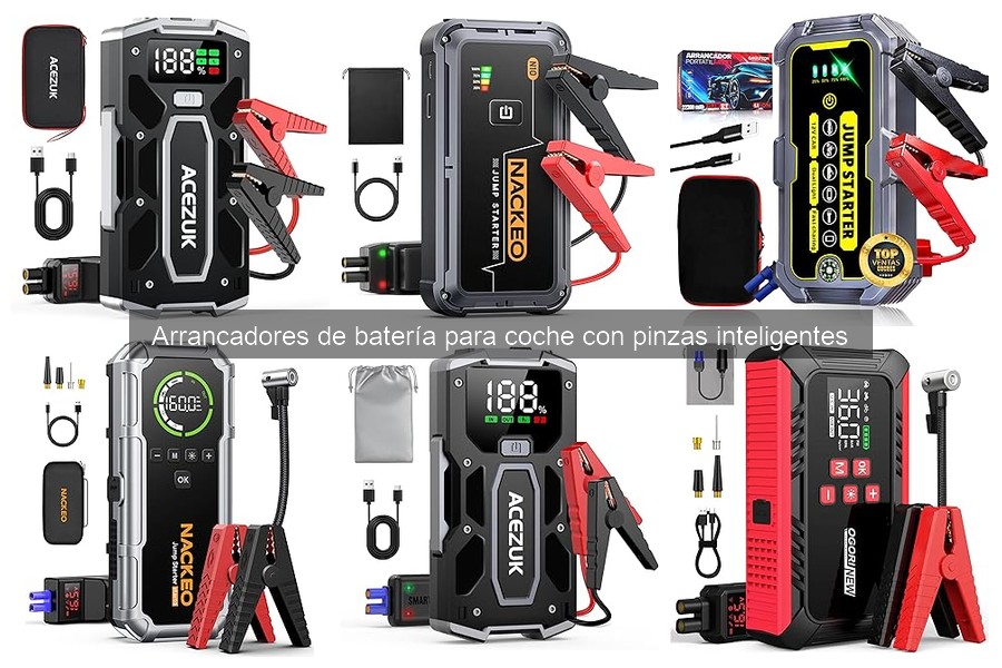 Guía de compra: Arrancadores de batería con pinzas inteligentes