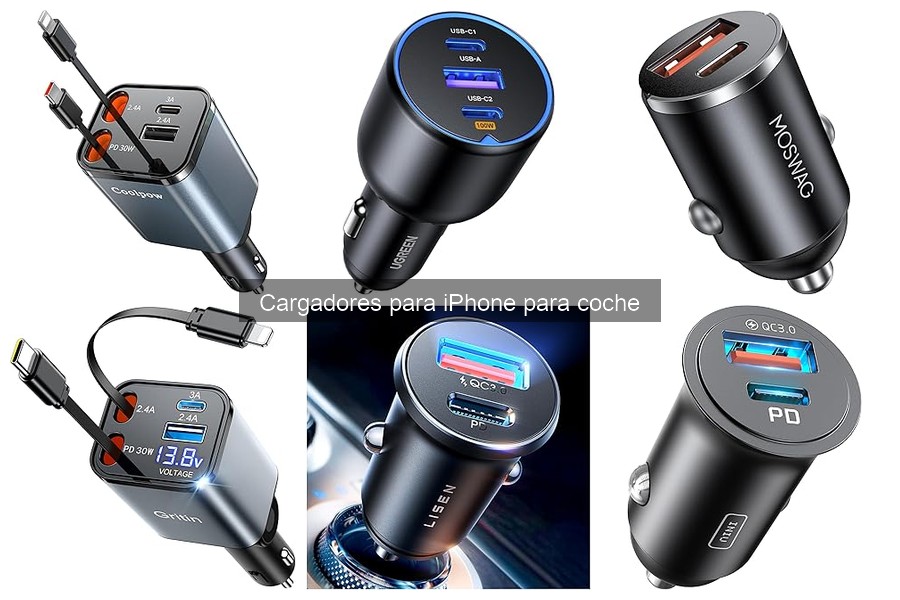 Guía de compra: Cargadores para iPhone en coche