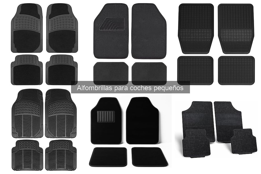 Guía de compra de alfombrillas para coches pequeños