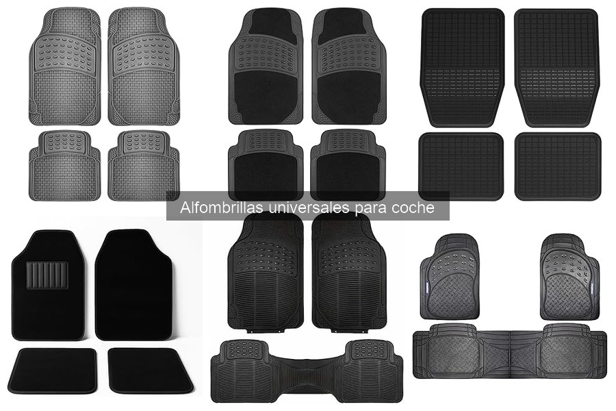 Guía de compra de alfombrillas universales para coche