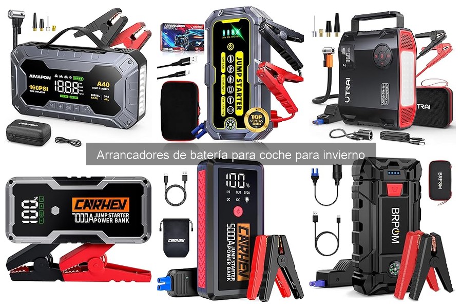 Guía de Compra de Arrancadores de Batería para Coche en Invierno
